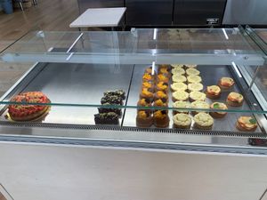 Dessert Case at Pâtisserie Zébulon in Montreal