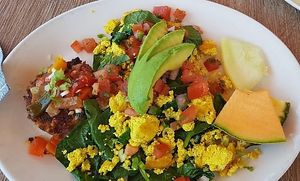 tofu scramble for brunch at Grace's Table in Napa