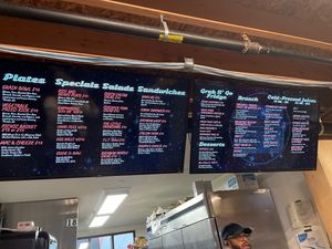 Menu at Vegan Bodega in New Britain