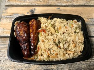 Fried rice   at Vegan Bodega in New Britain