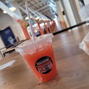 Hi-C cold pressed juice at Vegan Bodega in New Britain