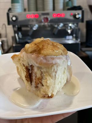 Apple Pie Cinnamon Rolls.. at WeVegan Cafe in Tampa