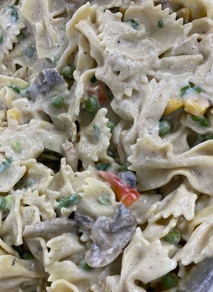 Jerk Pasta at WeVegan Cafe in Tampa