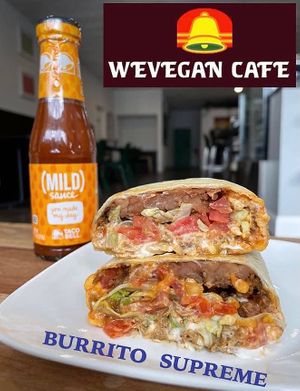 Burrito Supreme at WeVegan Cafe in Tampa