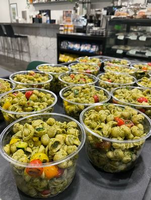 Pasta salad at WeVegan Cafe in Tampa