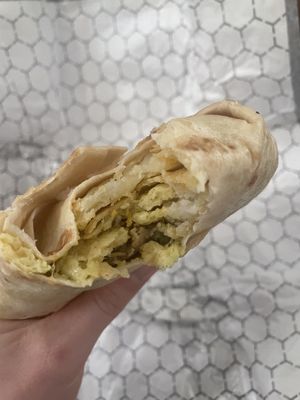 Breakfast Crunchwrap  at WeVegan Cafe in Tampa