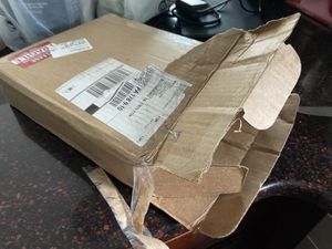 Flimsy packaging for delicate baked goodss  at WeVegan Cafe in Tampa