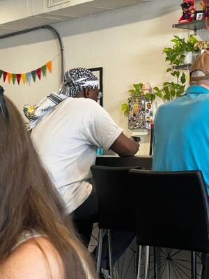 Allowing that in your restaurant is no different than welcoming someone in a KKK hood, a 'kill the gays' shirt, or draped in a Confederate flag. The fact that the staff saw nothing at WeVegan Cafe in Tampa