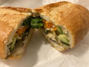 Banh mi chay at Mộng Thu Cafe in San Francisco