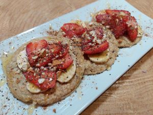 Panqueques veganos de avena at Calendula Cafe - Maybe closed in Guatemala City