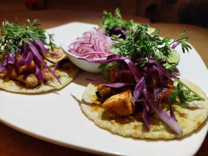 Taquitos veganos y sin gluten at Calendula Cafe - Maybe closed in Guatemala City