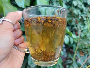 Tesito de Caléndula y pericón at Calendula Cafe - Maybe closed in Guatemala City