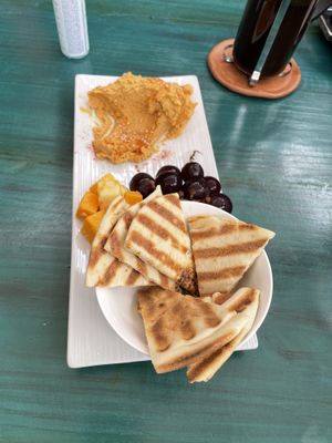 Hummus at Calendula Cafe - Maybe closed in Guatemala City