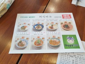 Happy Cow'd their Vegan Menu 🥳 at Mothers Table in Seoul