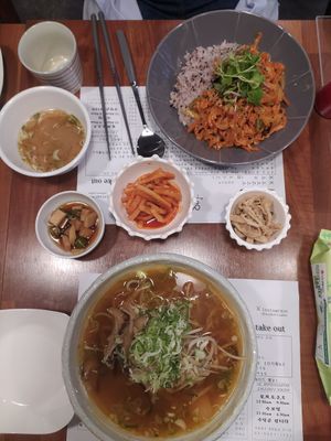 유부 dish at Mothers Table in Seoul