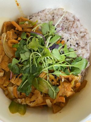 Spicy fried tofu   at Mothers Table in Seoul