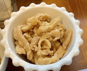 Some tofu thing, tasty!  at Mothers Table in Seoul