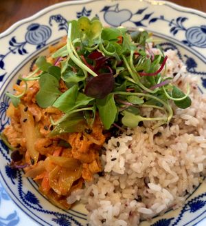 Main dish!  at Mothers Table in Seoul