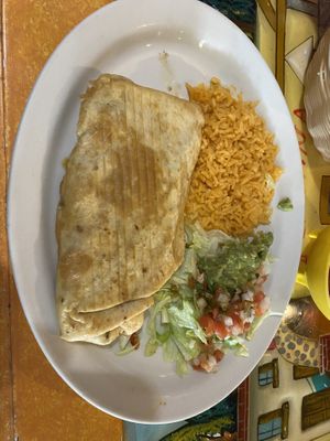 Vegetable chimichanga   at La Cantina of Hancock in Hancock