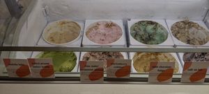 ice cream flavors at Kate's Ice Cream in Portland