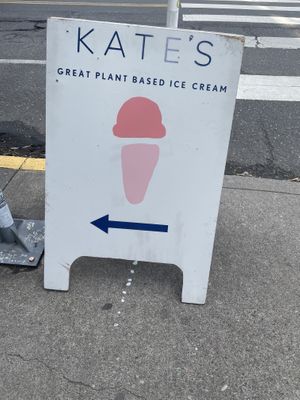   at Kate's Ice Cream in Portland