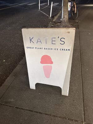 Yay!   at Kate's Ice Cream in Portland