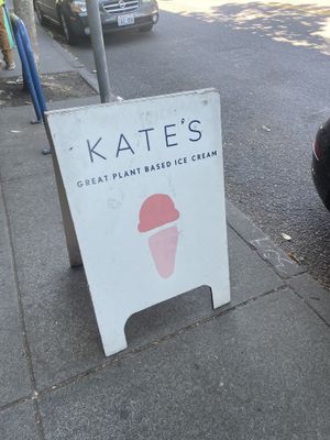   at Kate's Ice Cream in Portland