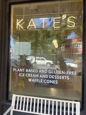   at Kate's Ice Cream in Portland