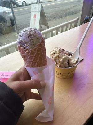   at Kate's Ice Cream in Portland