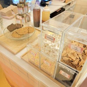 Toppings at Kate's Ice Cream in Portland