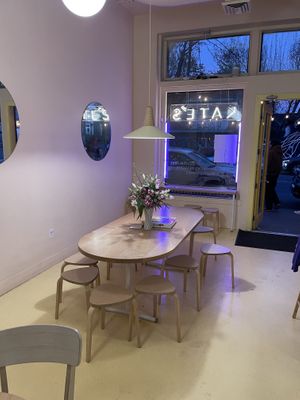 Interior  at Kate's Ice Cream in Portland