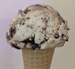 Peanut Butter Chocolate Brownie at Kate's Ice Cream in Portland