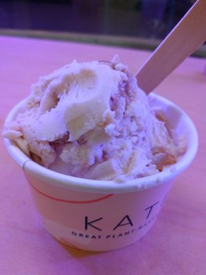 Salted Peanut Butter Brittle at Kate's Ice Cream in Portland