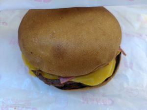 The Cheesy Bacon burger (Dec 2021) at Naked Burger - 6ème in Paris