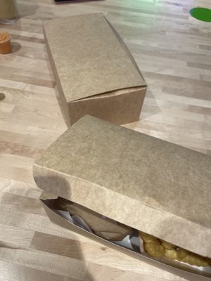 Ordered a menu for myself and some fries to be shared between colleagues   at Naked Burger - 6ème in Paris