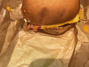 Cheesy bacon burger 🍔   at Naked Burger - 6ème in Paris