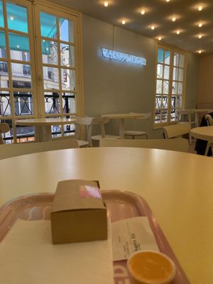 place to sit upstairs   at Naked Burger - 6ème in Paris