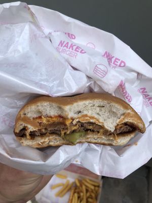 Cheeeese Burger 🍔   at Naked Burger - 6ème in Paris
