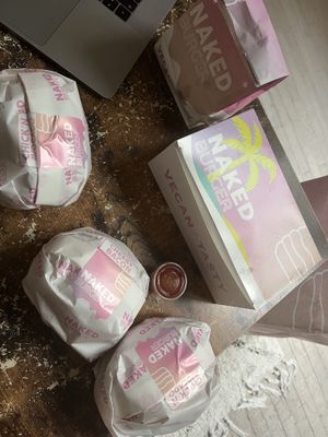 Full order packaging   at Naked Burger - 6ème in Paris