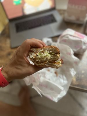 Chicken bacon  at Naked Burger - 6ème in Paris