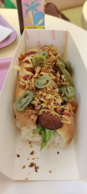 Hot dog at Naked Burger - 6ème in Paris