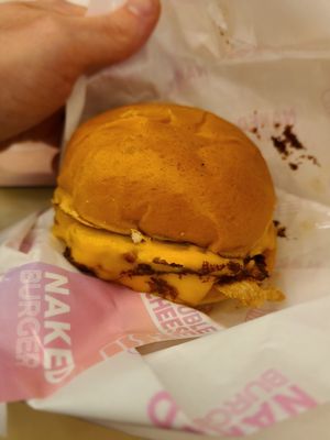 Double cheeseburger at Naked Burger - 6ème in Paris