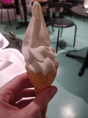 Apple soft serve at IKEA - Shibuya in Tokyo