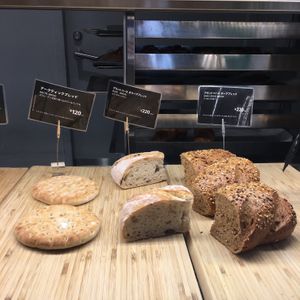 Vegan european breads  at IKEA Bistro - Shinjuku in Tokyo