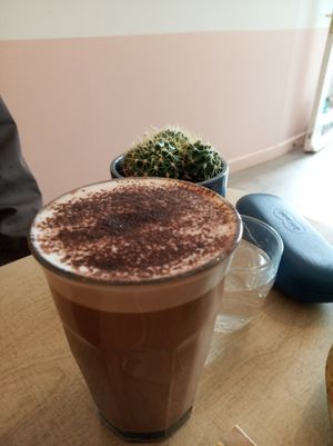 Mocha with oat milk at Nāmaka in Broadstairs