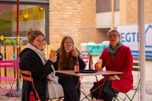 Drinks at L'Alter d'en face in Louvain-la-neuve