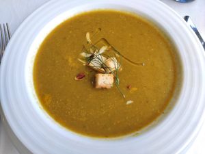 Zeleninová polévka at Sea View in Porto Moniz