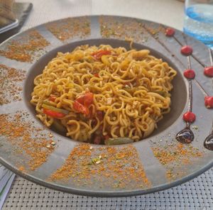 Tofu noodies at Sea View in Porto Moniz