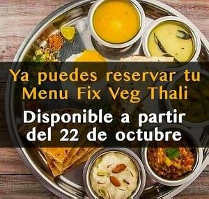 Now Veg and vegan fix thali available at Karma Food and Drink in Valencia