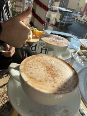 Delicious lattes  at dirt in Quakertown